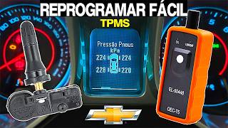 INCRÍVEL COMO REPROGRAMAR SENSOR TPMS NA CHEVROLET [upl. by Nowaj]