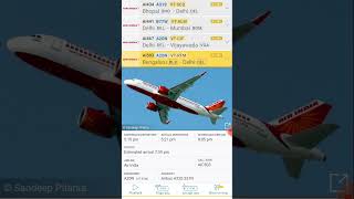 Airindia a320 neo new livery found on flightradar24 live watch till last [upl. by Maighdiln]