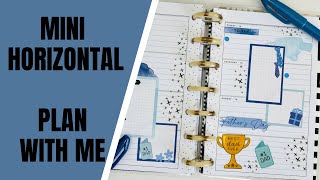 Happy Planner Mini Horizontal  Plan with Me  Jun 10  Jun 16  HP Essential Holidays [upl. by Tuorah]