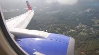 Southwest Airlines 737300 landing at KBHM [upl. by Seluj875]