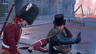 Assassins Creed Syndicate  Jacob Frye fights Royal Guards Double Triple And Quad killscombos [upl. by Cawley]