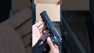 Q9 Beretta Upgrade  airsoft upgrade beretta review airsoftspring toys pistolmainan short [upl. by Chauncey]