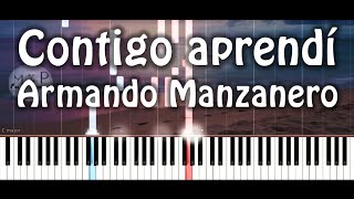 Armando Manzanero  Contigo aprendi Piano Cover [upl. by Latsyek]