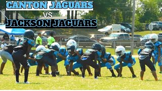 CANTON JAGUARS VS JACKSON JAGUARSC TEAM 2024 YOUTH FOOTBALL HIGHLIGHTS [upl. by Paton]