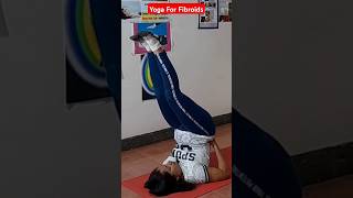 Gentle Yoga For Fibroid Pain Relief fibroids shorts yoga fitness health exercise saritadesai [upl. by Naleek729]