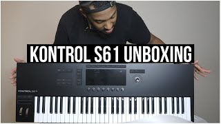 Kontrol S61 Unboxing New Keyboard From Native Instruments Kontrol SSeries MK3 [upl. by Geminian]