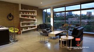 5G Lofts 402  Chic one bedroom loft in Provenza  Casacol Medellin [upl. by Yurt]