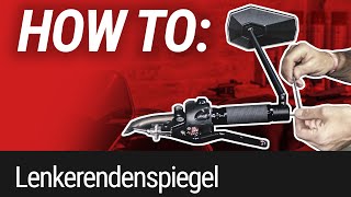 HOW TO Lenkerendenspiegel montieren gazzini [upl. by Alrak488]