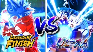 INSANE MASTERED ULTRA INSTINCT VS ULTRA INSTINCT SIGN GOKU Dragon Ball Legends [upl. by Tayyebeb]