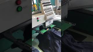 Used TAJIMA TEHX C 1212 Embroidery machine [upl. by Sharai]