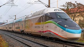 TGV M SNCF  GROSSE COMPILATION DE TRAINS EN 2023 [upl. by Ardle]