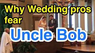 Wedding photographers fear Uncle Bob [upl. by Kcirdled]