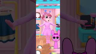 Talking Angela2 vs Incredibox Sprunki Wenda and Pinki talkingangela incredibox shorts [upl. by Gwyn]