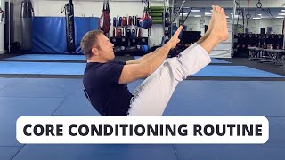 Jiu Jitsu Core Conditioning Routine [upl. by Leibarg]