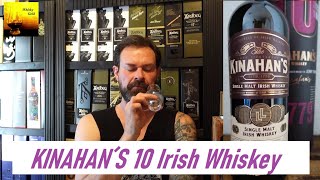 Kinahan´s 10  Single Malt Irish Whiskey Whisky Verkostung Nr796 [upl. by Blockus]