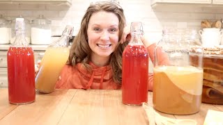 HOW TO MAKE FLAVORED KOMBUCHA AT HOME  the best way to flavor your kombucha  kombucha flavoring [upl. by Areht]