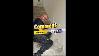 Comment tracer un escalier en carrelage [upl. by Swane]