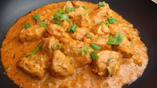 Hähnchengeschnetzeltes Rezept Geschnetzeltes perfekt für Reis Butter Chicken Rezept [upl. by Vitalis]