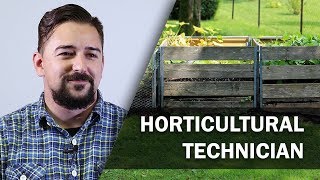 Job Talks  Horticultural Technician  Michael Says Working as a Landscaper Makes an Impact [upl. by Ariaes]