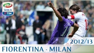 Fiorentina  Milan  Serie A 201213  ENG [upl. by Niad]