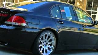 2005 BMW 745i  SPORT PACKAGE  CHROME WHEELS  LEADED  PRISTINE  MUST SEE  WE [upl. by Koorb130]