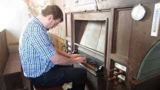 Sietze de Vries Improvises on the 1531 Organ at Krewerd [upl. by Keung947]