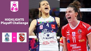 Firenze  Cuneo  Highlights  Gara 1 Playoff Challenge  Lega Volley Femminile [upl. by Merrick]