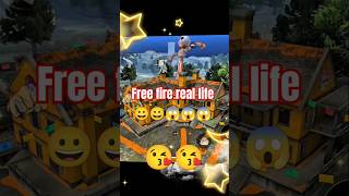 Free fire real life 🔥🔥🤣🤣😱😱 freefire youtubeshorts shortvideo trending garenafreefire shorts [upl. by Llenna139]