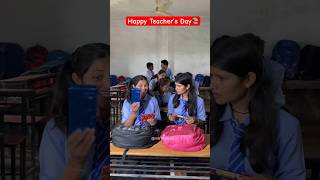 Happy Teachers Day😊  Mahi Tiwari teachersday schoollife mahikars [upl. by Pulling195]