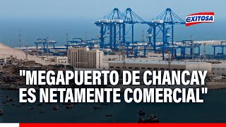 🔴🔵Cosco Shipping responde a preocupación de EE UU quotMegapuerto de Chancay es netamente comercialquot [upl. by Sherrer]