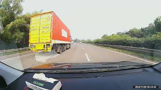 Pune  Mumbai Expressway Hyundai Exter SX O Connect Dashcam footage and commentary [upl. by Hecklau]