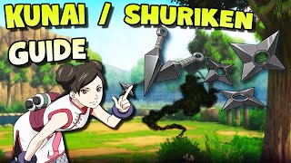 The Ultimate Shuriken  Kunai Guide  Naruto Storm 4 [upl. by Kenward893]