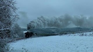 52 1360 auf ihrem steilen Weg nach Erndtebrück [upl. by Sutniuq574]