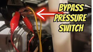 How to BYPASS furnace PRESSURE SWITCH [upl. by Lowson]