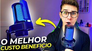 NOVO MELHOR Microfone RGB Condensador USB BARATO e BOM para Gravar Fazer Vídeos Stream Fifine A8 [upl. by Ahseken562]