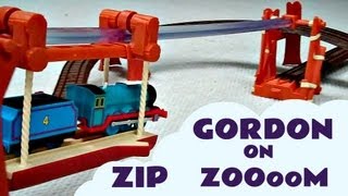 Thomas amp Friends Gordon On The ZIP ZOOM Toy Train Set [upl. by Malarkey464]