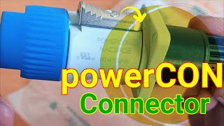 powerCON Connector 20A 250V ac [upl. by Kcir]