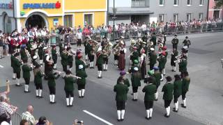 Musikverein Vorderweißenbach Marschwertung und Showprogramm in Hellmonsödt 2013 [upl. by Eilyw174]