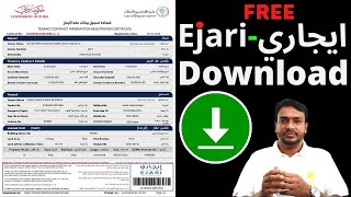 How to download Tenancy Contract Ejari from Online  Dubai Land Department RERA [upl. by Enytsirhc]