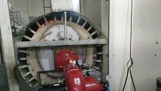 weishaupt diesel fired burner installation and testing weishaupt TechBurner diesel [upl. by Richara500]