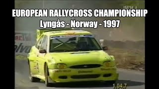 EM i Rallycross Lyngås 1997FIA ERC [upl. by Enalda]