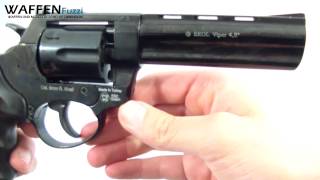 Ekol Viper 45 Zoll Schreckschusswaffe brüniert 9mm RK Gaswaffen Test wwwwaffenfuzzide [upl. by Luckin]