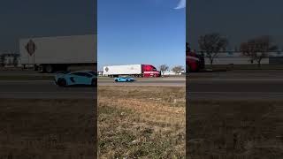 Epic lambo Leaving Car Show recommendedFastCars CarCommunitysubscribe lamborghinishortsviral [upl. by Verlee]