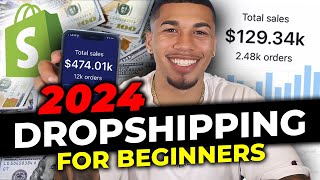 How To Start Shopify Dropshipping in 2024 FOR BEGINNERS [upl. by Waddle149]