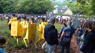 2017 Cheese Rolling event on Coopers Hill Gloucester UK [upl. by Notlil]