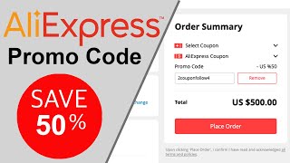 AliExpress Promo Code 2024  Get up 50 Coupon AliExpress Working [upl. by Hathcock156]