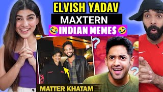 ELVISH YADAV VS MAXTERN MATTER CLOSED THUGESH ELVISH YADAV REACTION [upl. by Beattie373]