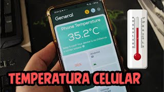 Como Ver a Temperatura do Celular  android [upl. by Onaivlis551]