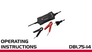 Deutronic DBL75 Smart Charger  Operating Instructions [upl. by Dorian373]