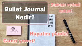 Bullet Journal Nedir Nasıl Yapılır Ajanda Nasıl Kullanılır  Kolay Bullet Journal Yapımı [upl. by Jordanson]